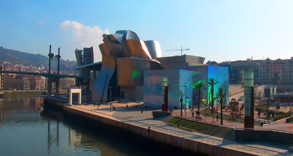 Spania. Bilbao. Guggenheim museum. Foto