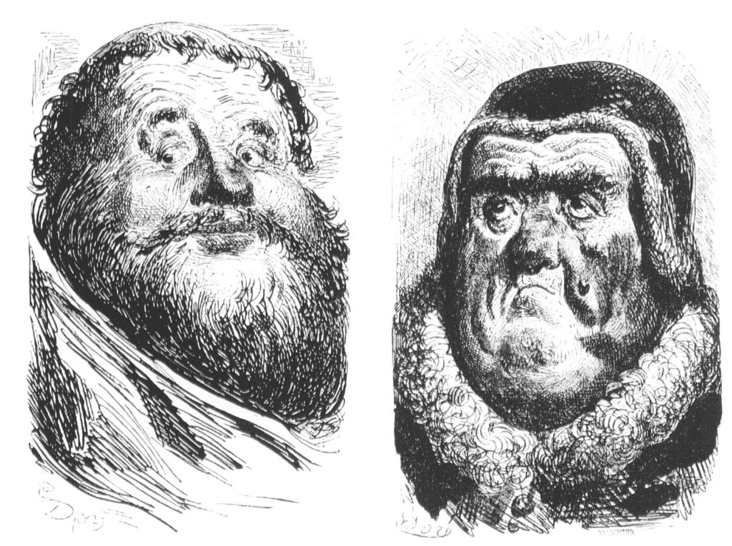 Gustave Doré. Illustrasjonene til Honoré de Balzac, 1855.