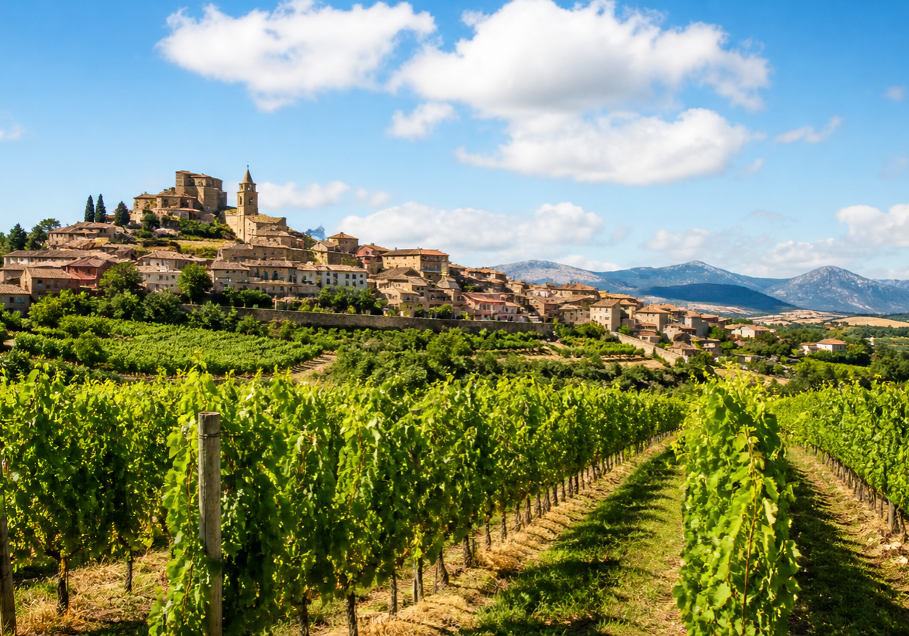 Vinmarkene i Rioja Alavesa